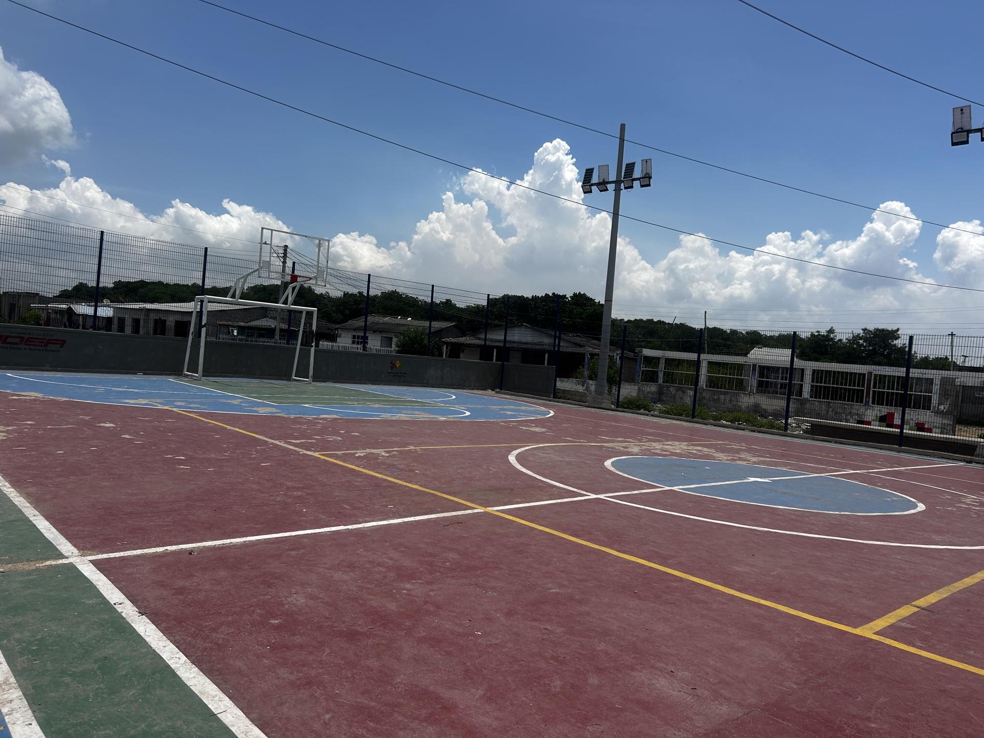 Iluminación Cancha Bocachica